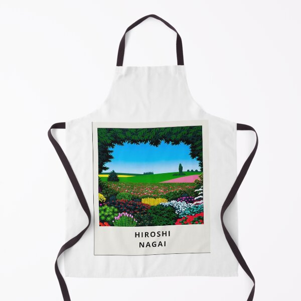 Item preview, Hiroshi Nagai Green Landscape Flowers Polaroid designed and sold by OVERSAI.