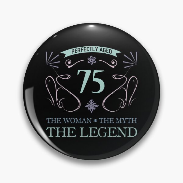 Item preview, Funny 75th Birthday Gift For Women designed and sold by thepixelgarden.