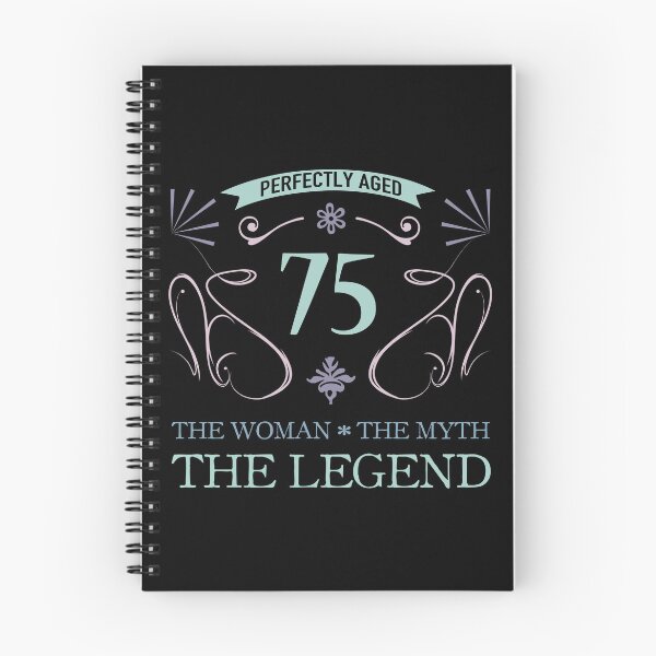 Item preview, Funny 75th Birthday Gift For Women designed and sold by thepixelgarden.