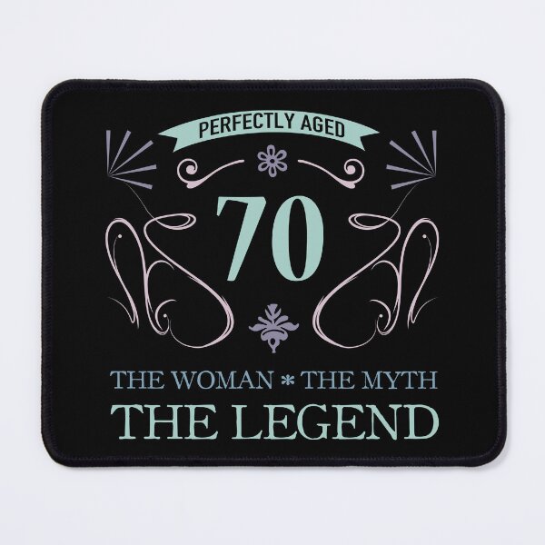 Item preview, Funny 70th Birthday Gift For Women designed and sold by thepixelgarden.