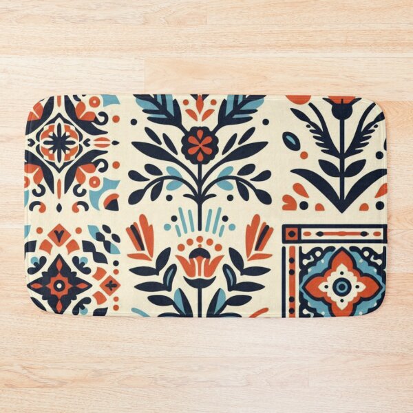 Item preview, Minimalist Mexican Motif – Colorful Vector Style AI Art for Folk & Pattern Lovers | Ideal for Apparel & Accessories designed and sold by knalpot-design.