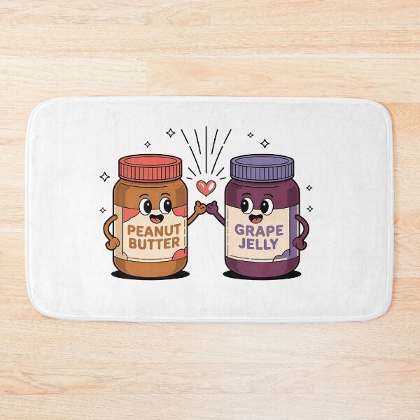 Item preview, Cute peanut butter and jelly besties best friends designed and sold by billyperks.