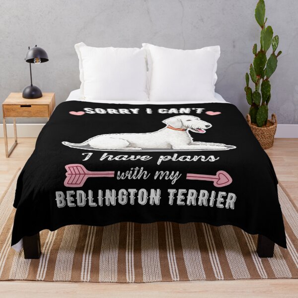 Item preview, Sorry I Can't, I Have Plans With My Bedlington Terrier – Unique & Loyal Dog Design designed and sold by GoodyPaws.