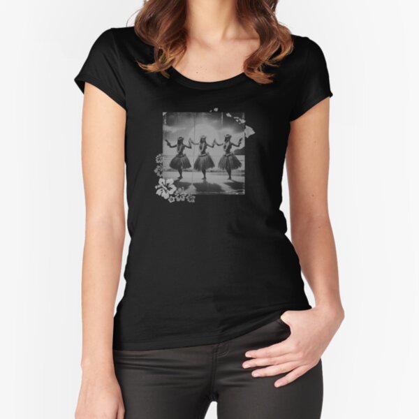 Item preview, Vintage Beachside Harmony: Hawaiian Hula Girls at Sunset designed and sold by GEM STYLE.