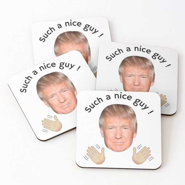 Item preview, Trump - Such a nice guy ! - Black designed and sold by VasInd.