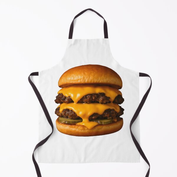 Item preview, Burger with American Cheese – Bold Food Art Print designed and sold by Boombox Theory.