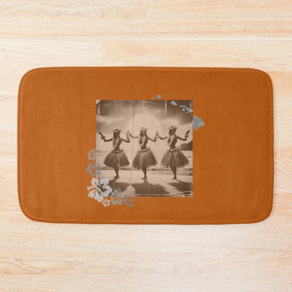 Item preview, Vintage Beachside Harmony: Hawaiian Hula Girls at Sunset designed and sold by GEM STYLE.