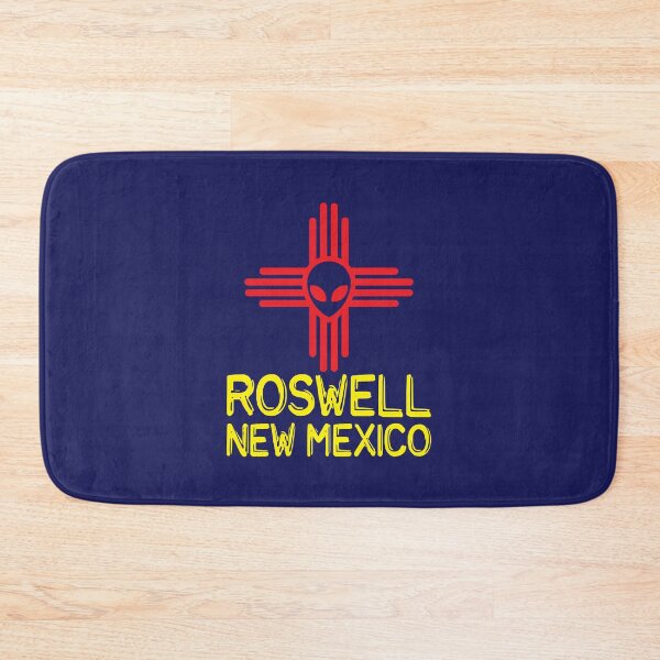 Item preview, Roswell New Mexico Zia Symbol Alien Head designed and sold by jaygo.