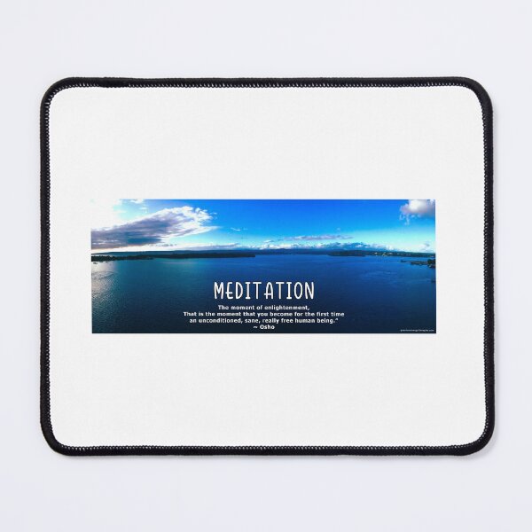 Item preview, Meditation quote - Osho designed and sold by Quantum-Life.