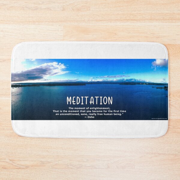 Item preview, Meditation quote - Osho designed and sold by Quantum-Life.