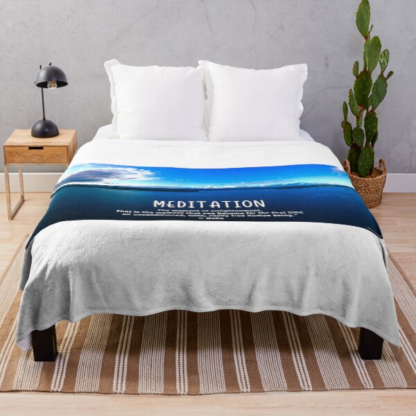 Item preview, Meditation quote - Osho designed and sold by Quantum-Life.