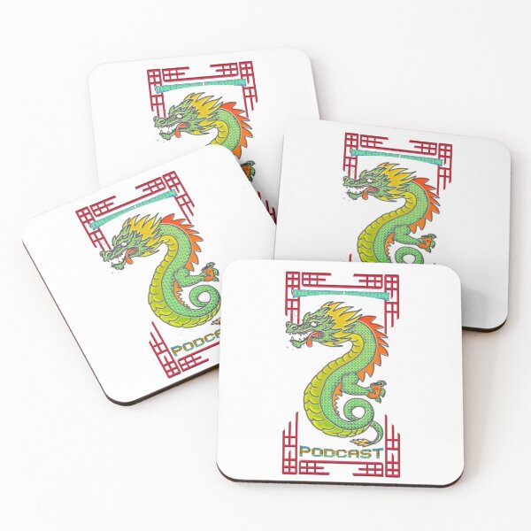 Item preview, Drunken Dragon PODCAST designed and sold by F0R0G.
