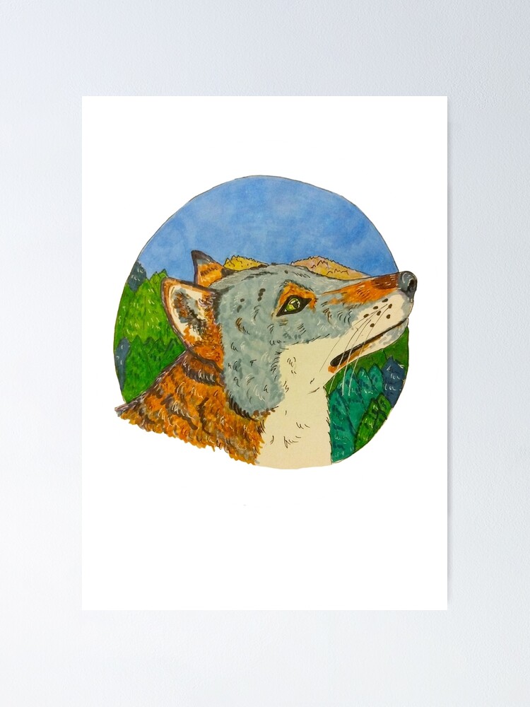 Thumbnail 1 of 3, Poster, Italian Wolf designed and sold by DeanArthur.