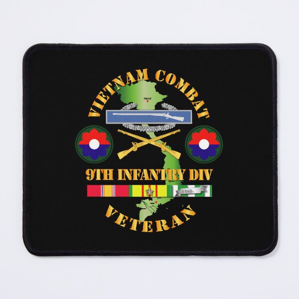 Item preview, Army - Vietnam Combat Infantry Veteran w 9th Inf Div SSI V1 designed and sold by Military Insignia Products.