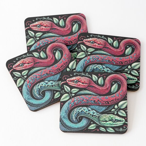 Item preview, Thamnophis sirtalis tetrataenia San Francisco garter snake#6 designed and sold by Helios Be. Lavsh.