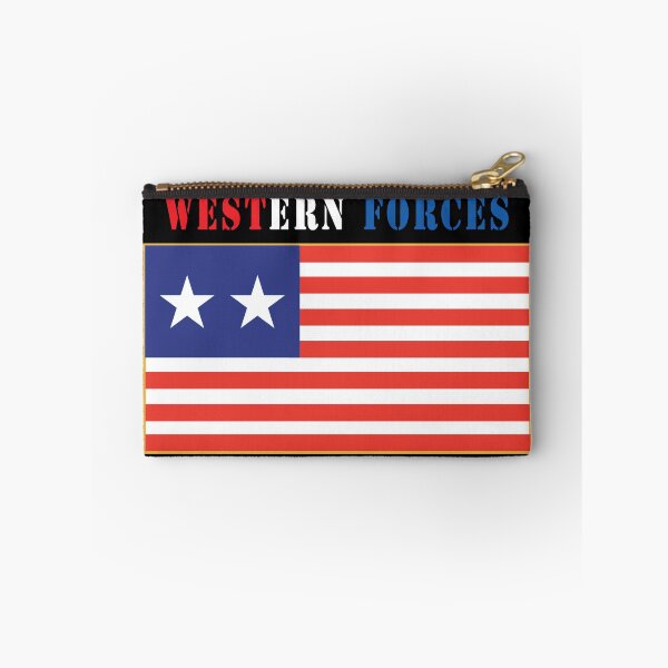Item preview, Flag - Western Forces - 2 Star Flag w Txt X 300 designed and sold by Military Insignia Products.