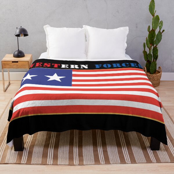 Item preview, Flag - Western Forces - 2 Star Flag w Txt X 300 designed and sold by Military Insignia Products.