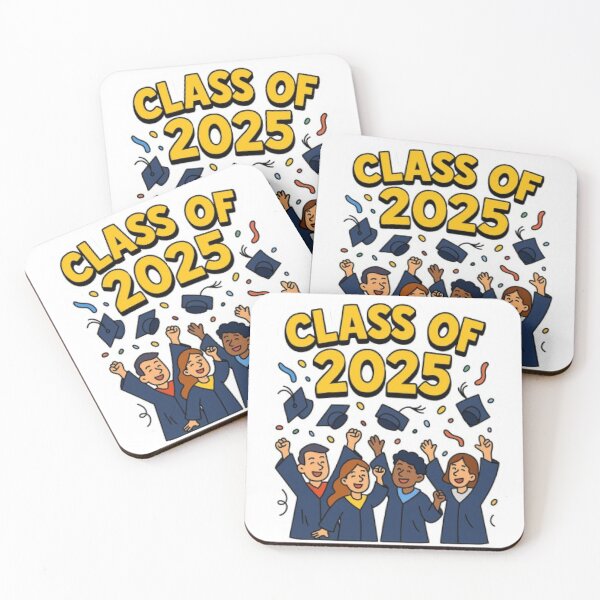 Item preview, Cheers to the Class of 2025 – Fun Graduation Cartoon Design designed and sold by Emanova9.