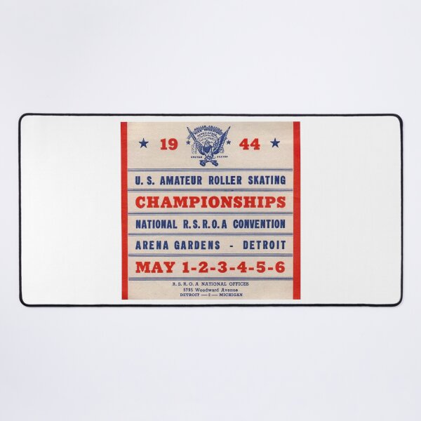 Item preview, Arena Gardens Detroit Michigan Roller Skating Rink Sticker Decal Label Design 3 designed and sold by tislord.