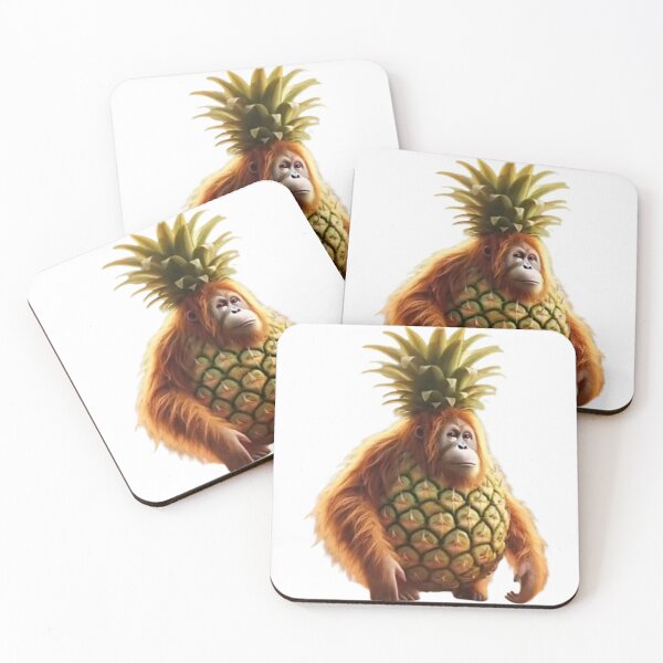 Item preview, Orangutini Ananasini  Italian Brain Rot designed and sold by LookinFreshh.