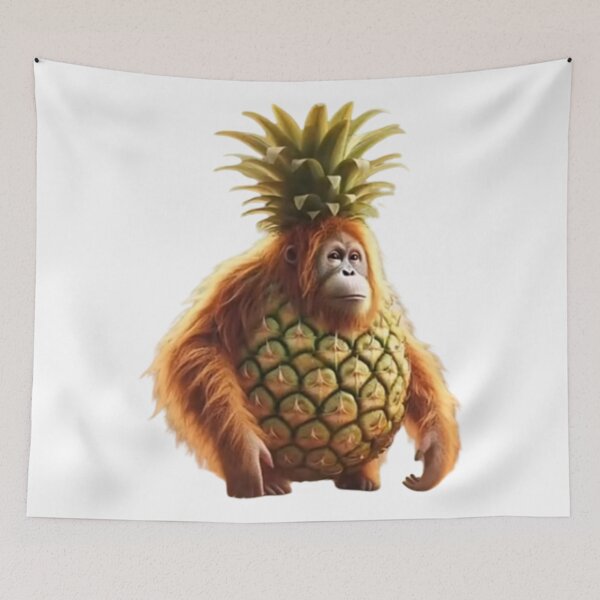 Item preview, Orangutini Ananasini  Italian Brain Rot designed and sold by LookinFreshh.
