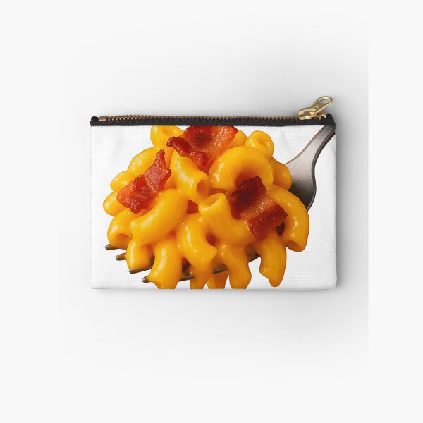 Item preview, Forkful of Mac 'n' Cheese with Bacon – Food Lover's Poster designed and sold by Boombox Theory.