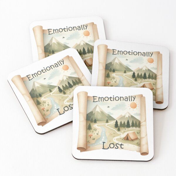 Item preview, Emotionally Lost Map designed and sold by Lori Winslow Designs.