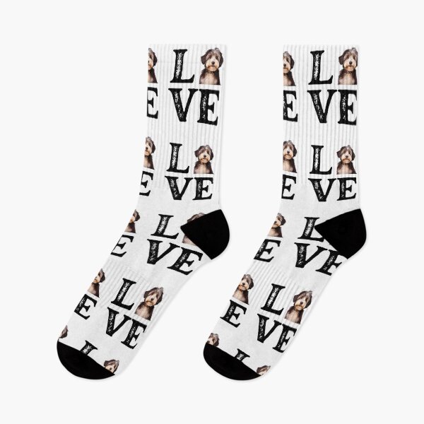 Item preview, LOVE Havanese Dog Face Cute Typography Design designed and sold by Fredster1966.