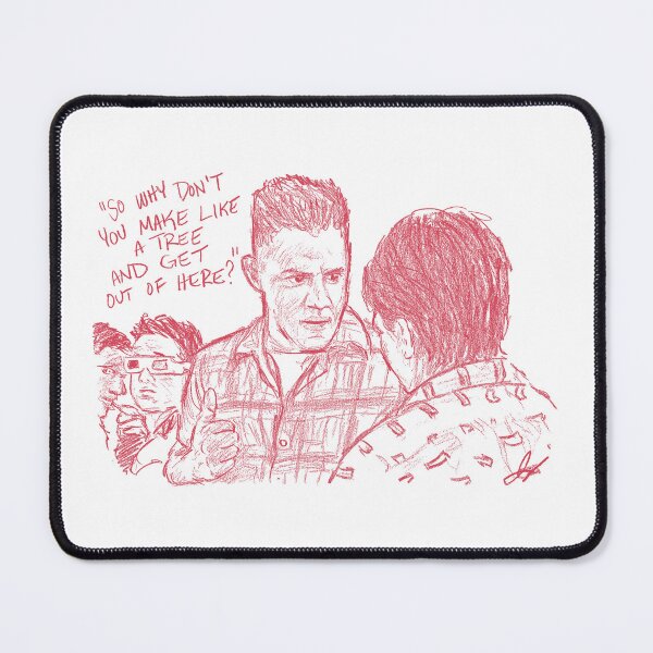 Item preview, “So Why Don’t You Make Like a Tree and Get Out of Here” Biff Tannen Classic Quote designed and sold by YeahWellDesigns.