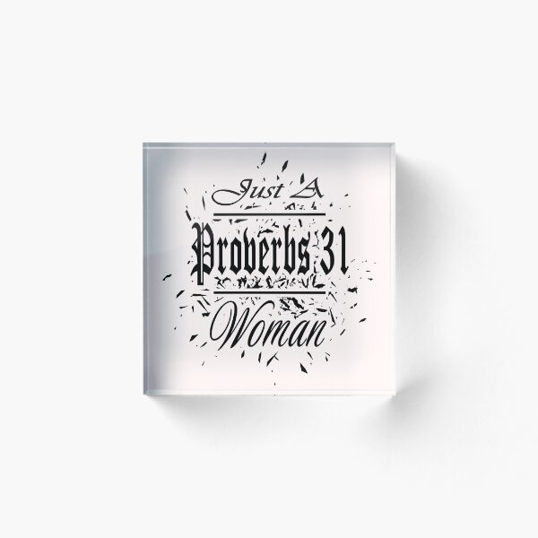 Item preview, Solo una mujer de Proverbios 31: Diseño tipográfico cristiano negro para mujeres de fe designed and sold by ZechJohnRB.