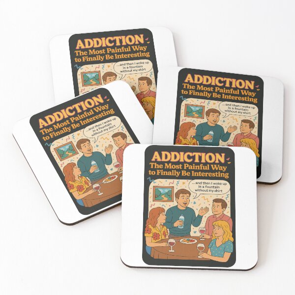 Item preview, Addiction: The Most Painful Way To Become Interesting designed and sold by Trauma Nicole.