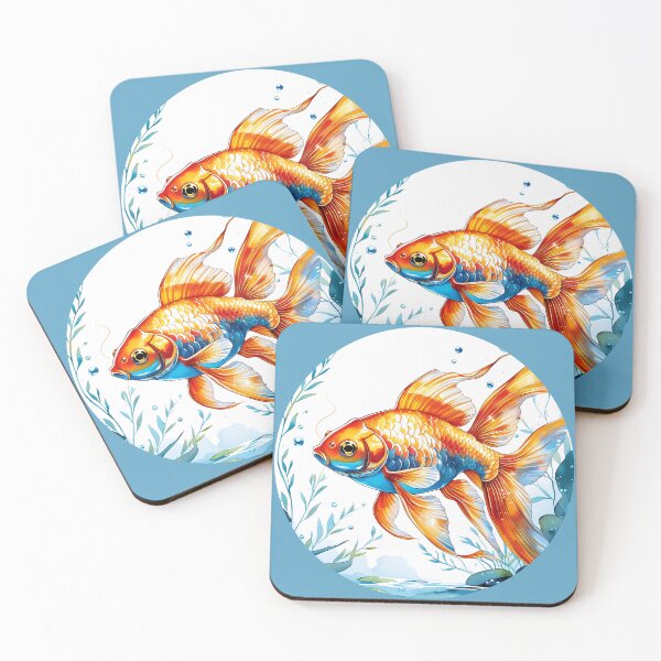 Item preview, Fancy Goldfish In A Bubble designed and sold by KateLeap.