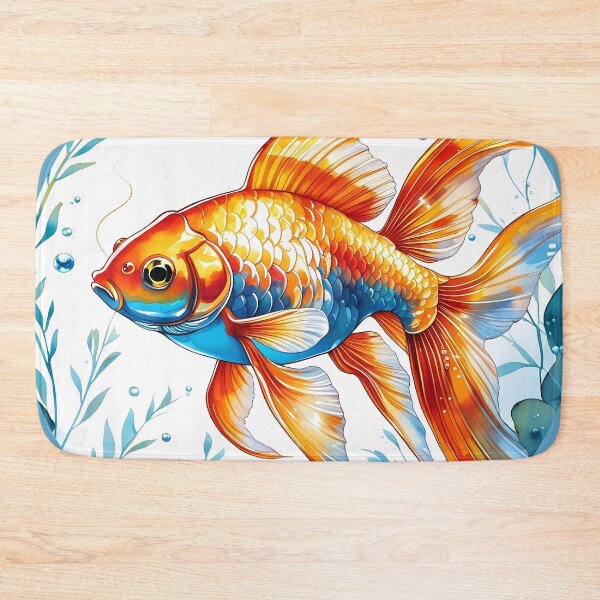 Item preview, Fancy Goldfish In A Bubble designed and sold by KateLeap.