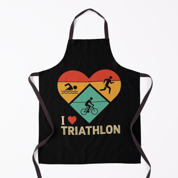 Item preview, I Love Triathlon Heart  designed and sold by mergmart.