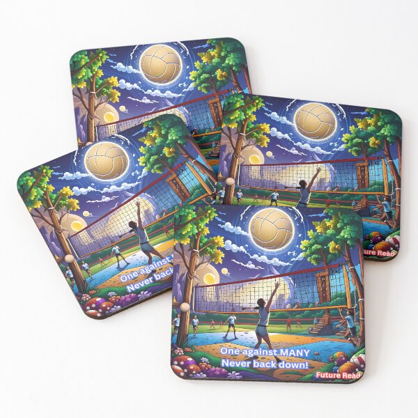 Item preview, Volleball art: 1 against Many designed and sold by FutureReady.
