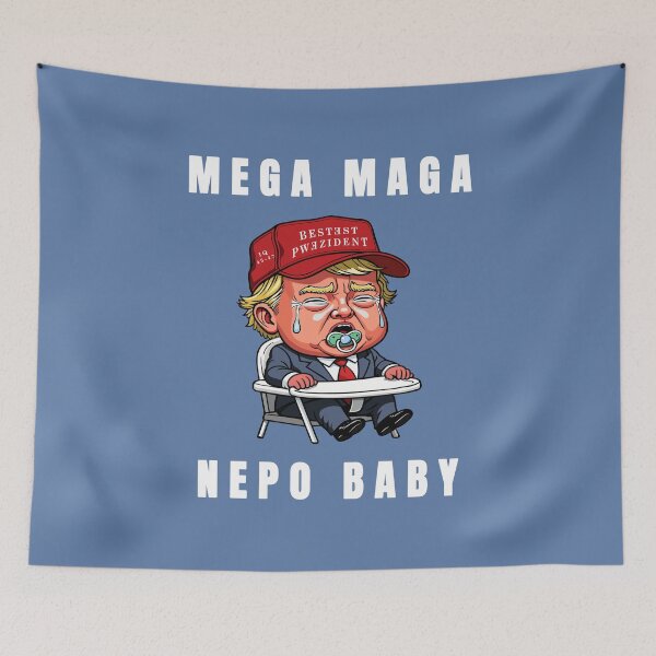 Item preview, Donald Trump Is A Nepo Baby (Blue) designed and sold by IKDG.