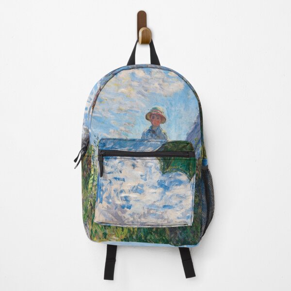 Item preview, Claude Monet – Woman with a Parasol (1875 Impressionist Masterpiece) designed and sold by Gold Turtle Lina.