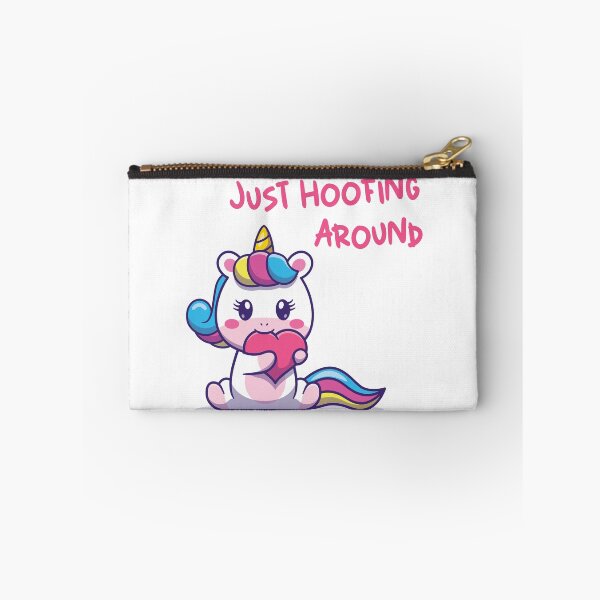 Item preview, Just Hoofing Around cute unicorn designed and sold by Ink_It.