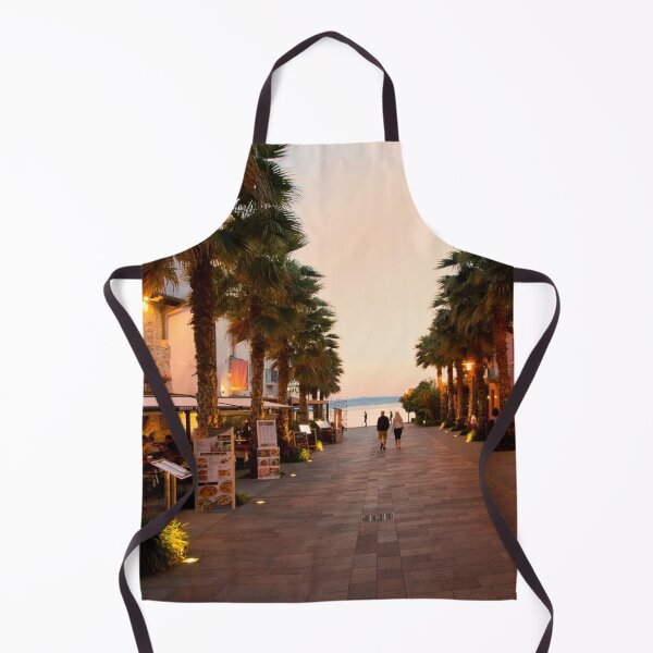 Item preview, Piazza Flaminia in Sirmione at Twilight designed and sold by Violaman.