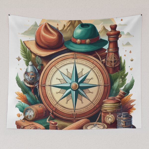 Item preview, Adventure Awaits—Find the Hidden Treasures designed and sold by bb-15artstudio.