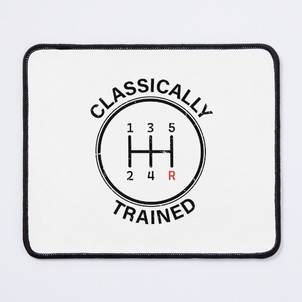 Item preview, Classically Trained - Funny Sarcastic Vintage Driving designed and sold by kolshi-shop.