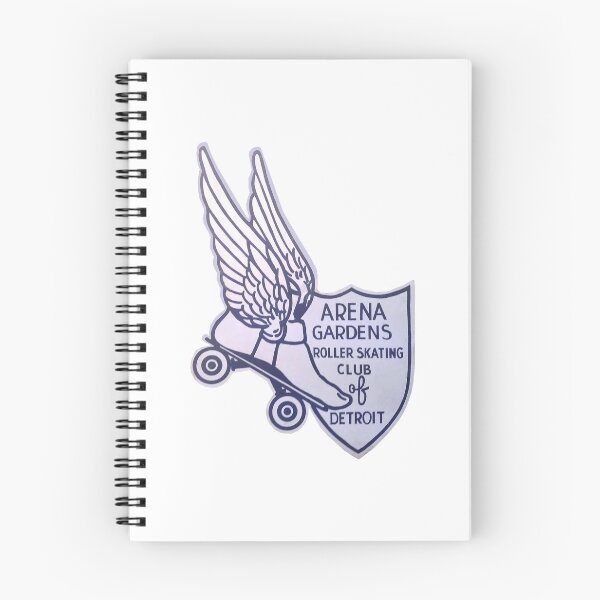 Item preview, Arena Gardens Detroit Michigan Roller Skating Rink Sticker Decal Label Design 4 designed and sold by tislord.