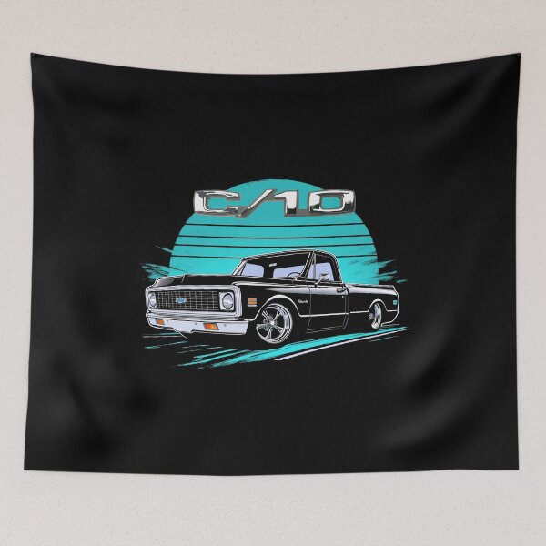 Item preview, C10 Truck – Classic Chevy with Retro Vibes designed and sold by TheArtOfCar.