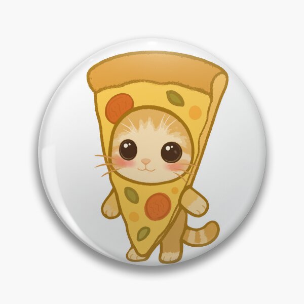 Item preview, Pizza Lover , Cute cat meme designed and sold by FarieArt.