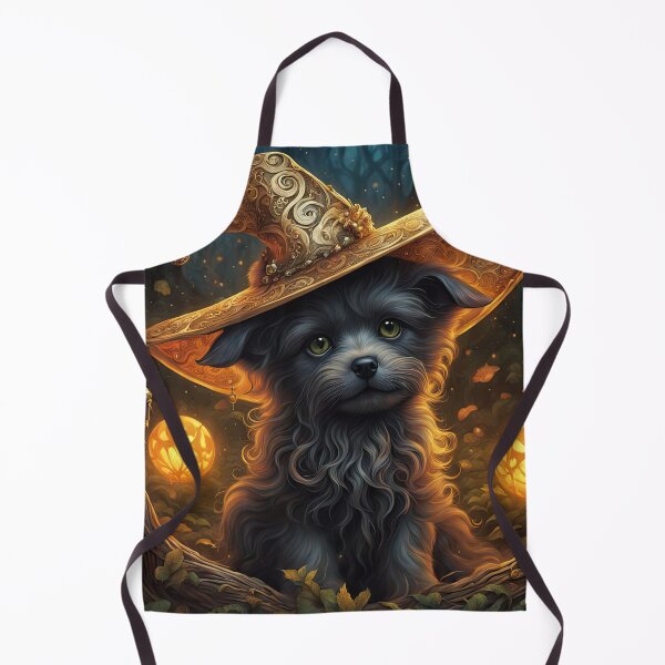 Item preview, Folk Art Puppy Witch designed and sold by Colin Bentham.