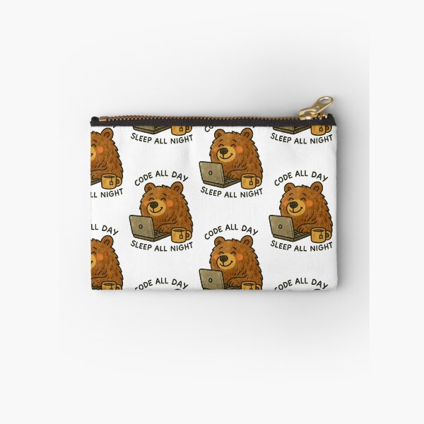 Item preview, Cozy Coding Bear designed and sold by lhelbling.