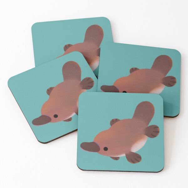 Item preview, Happy platypus - green designed and sold by pikaole.