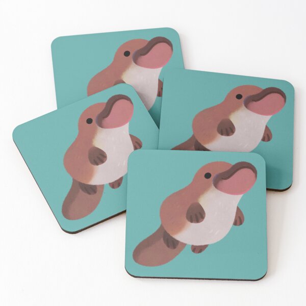 Item preview, Happy platypus - dark designed and sold by pikaole.