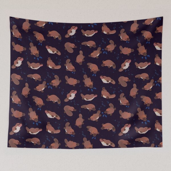 Item preview, Happy platypus - dark designed and sold by pikaole.