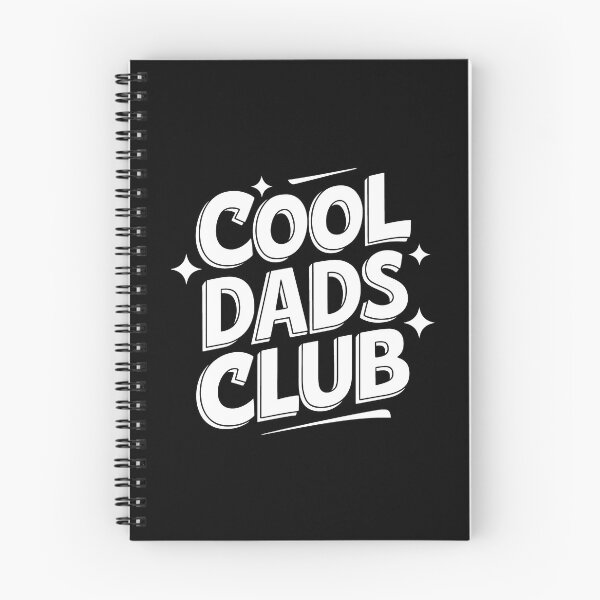 Artikelvorschau, Minimalistisches Typografie-Kunstwerk des Cool Dads Club entworfen und verkauft von Hooodify.